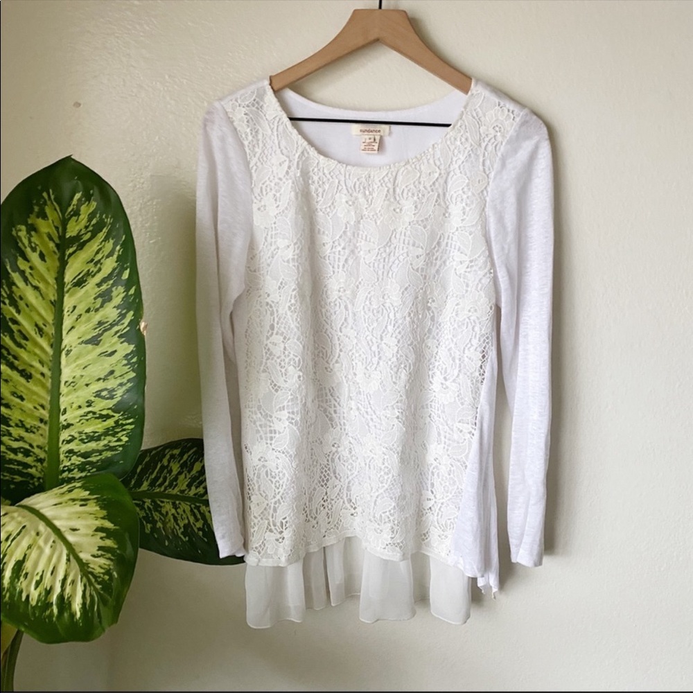 Sundance | Lace Front Tunic